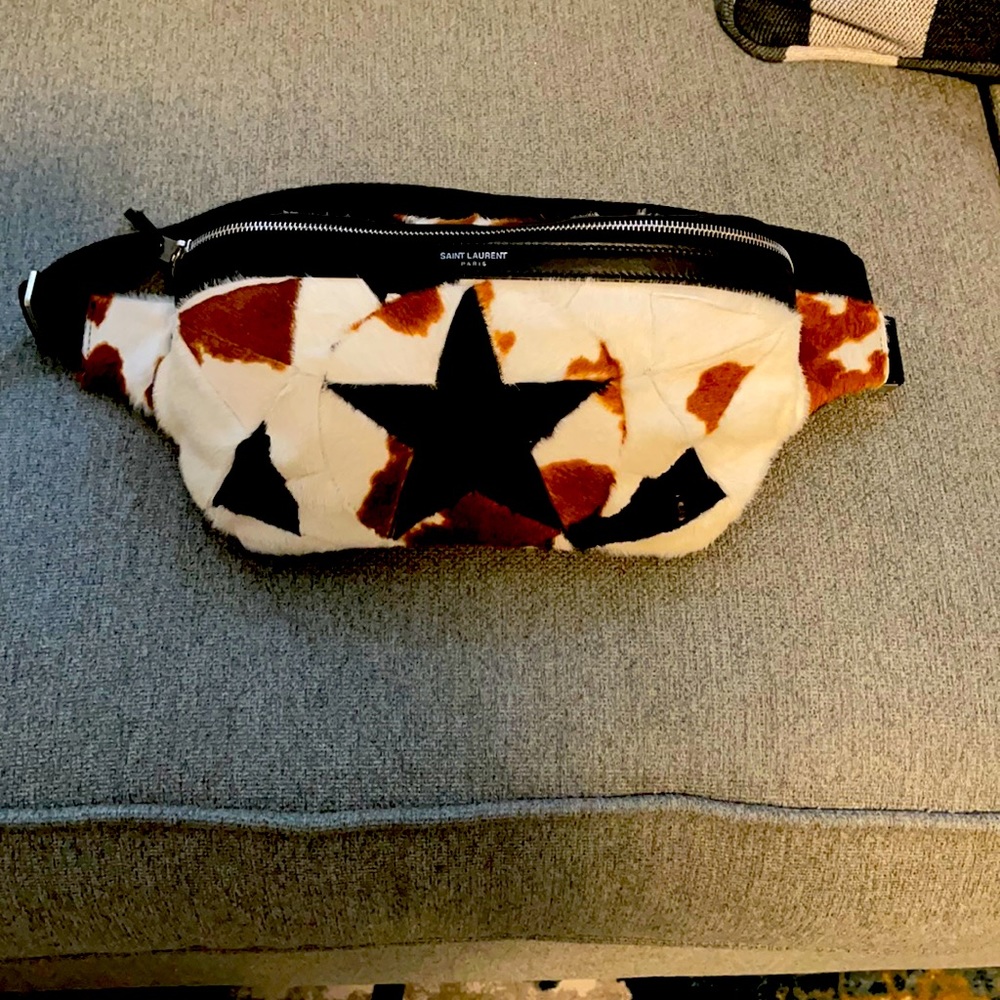 Pony skin /Ysl fanny pack